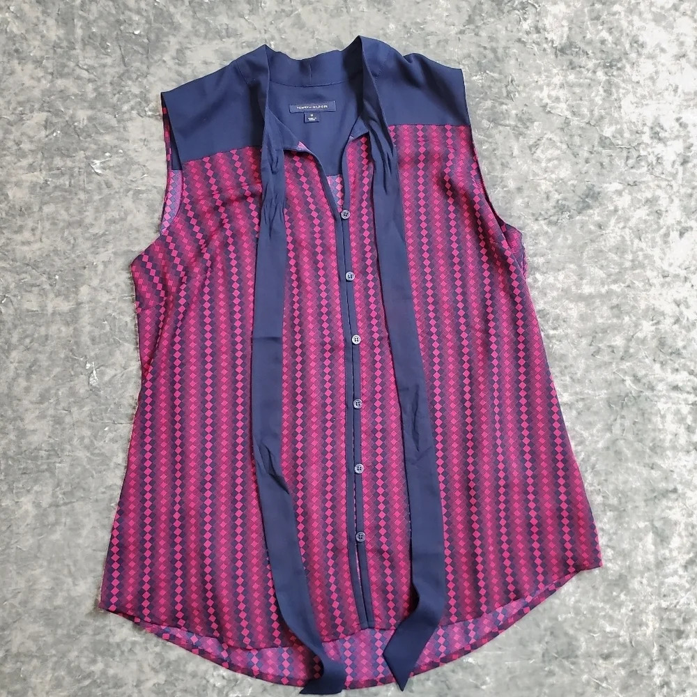 Tommy Hilfiger Tie-Neck‎ Blouse